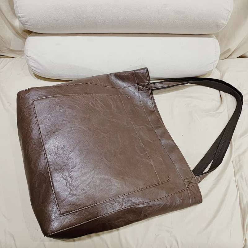 Juliëne | Vintage ādas soma brūnā krāsā