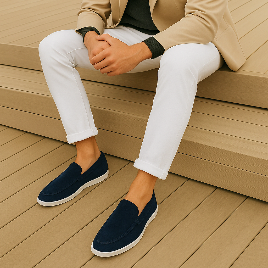 Zamšlūks | Eleganti zamša loafers ikdienas valkāšanai.