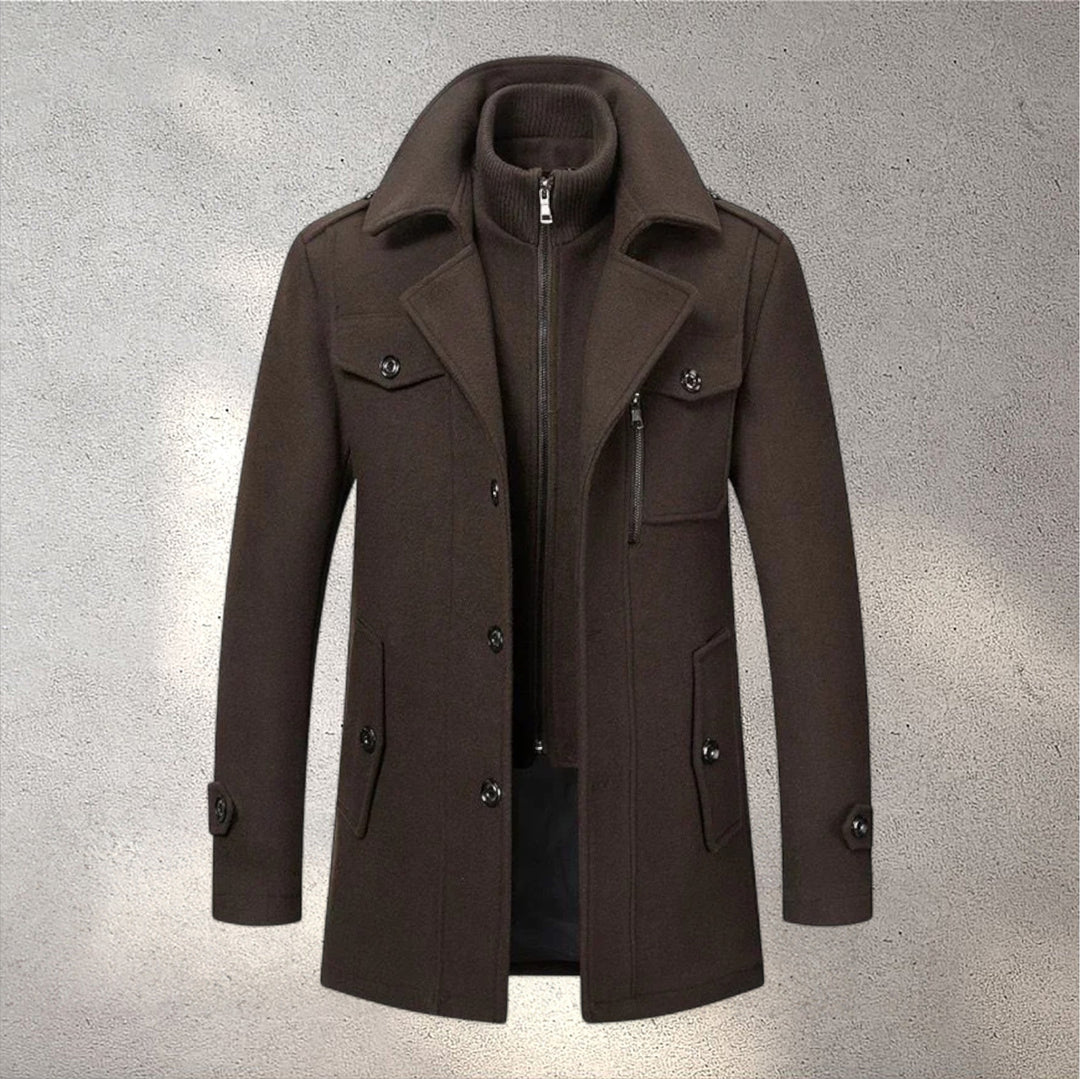 KARLSON | Silta vilnas mēteli