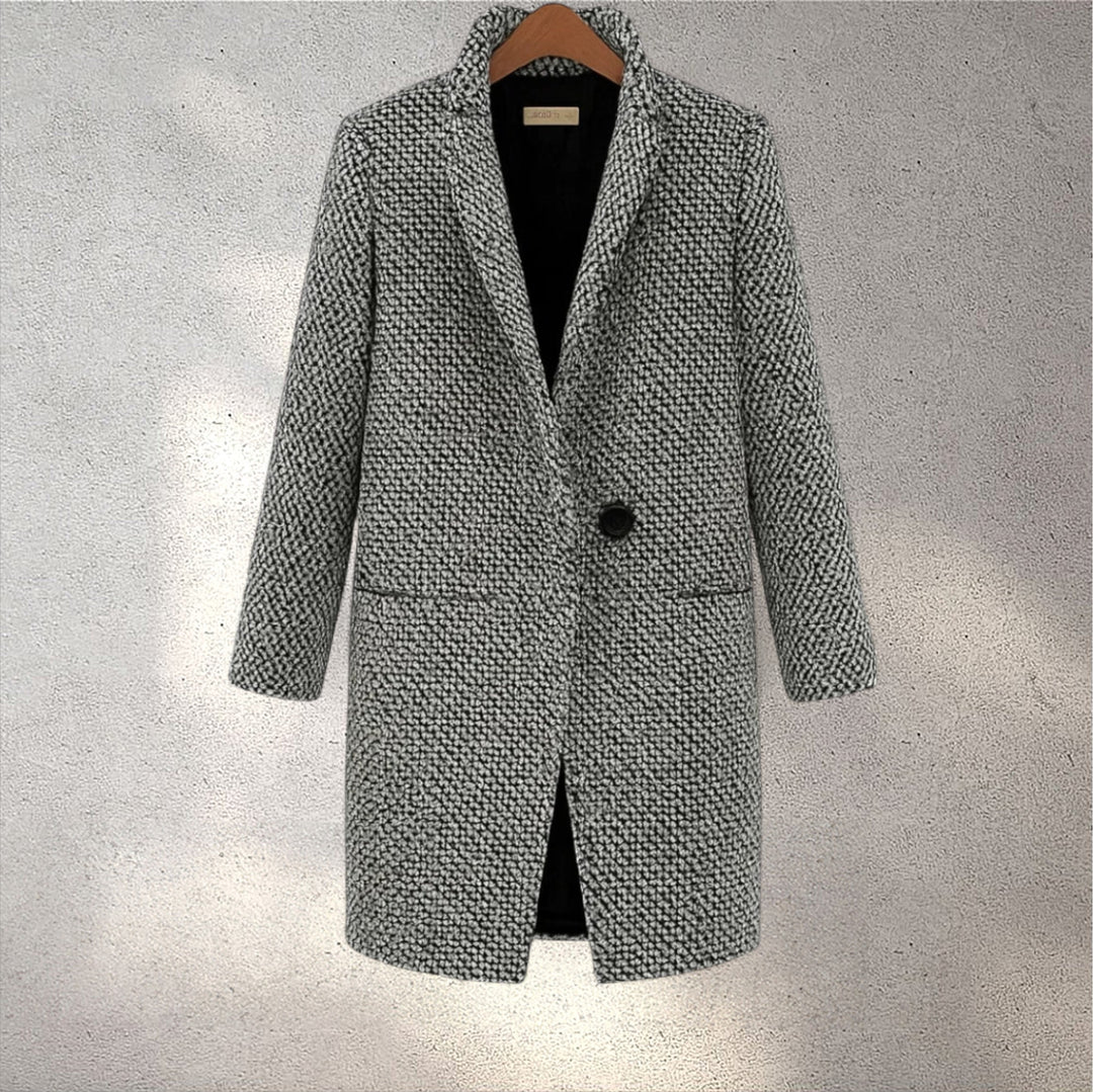 ELVINA | Elegants vilnas mētelis