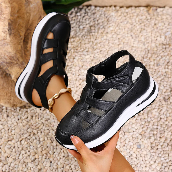 Valeria™ | Komfortabli sandales ar velcro aizdari