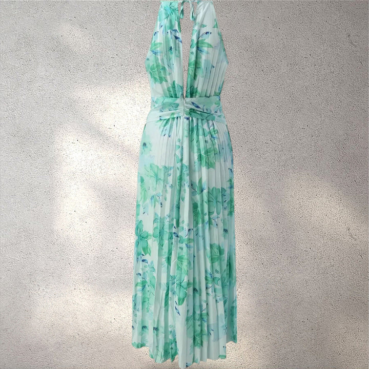 Flora | Eleganta haltera topa vasaras kleita