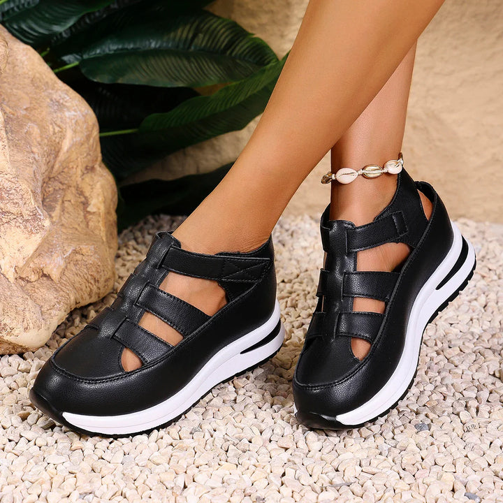 Valeria™ | Komfortabli sandales ar velcro aizdari