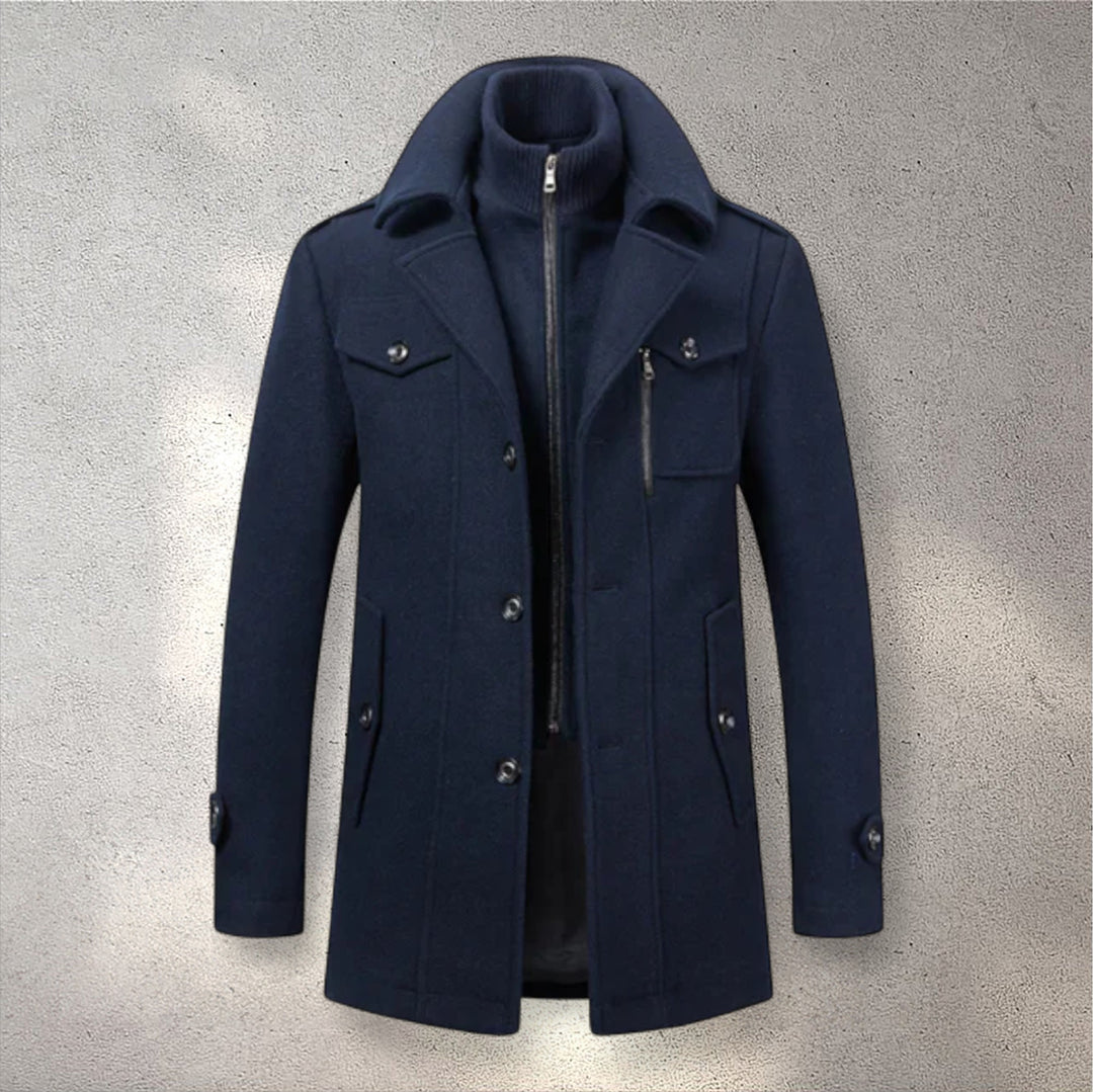 KARLSON | Silta vilnas mēteli