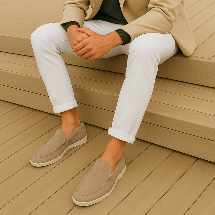 Zamšlūks | Eleganti zamša loafers ikdienas valkāšanai.
