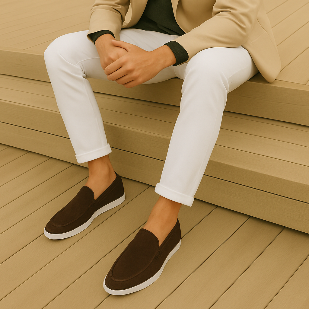 Zamšlūks | Eleganti zamša loafers ikdienas valkāšanai.