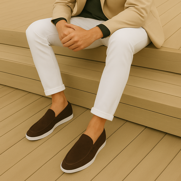 Zamšlūks | Eleganti zamša loafers ikdienas valkāšanai.