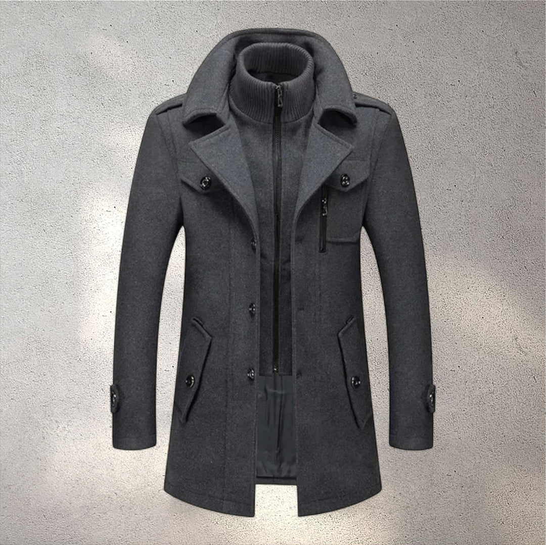 KARLSON | Silta vilnas mēteli