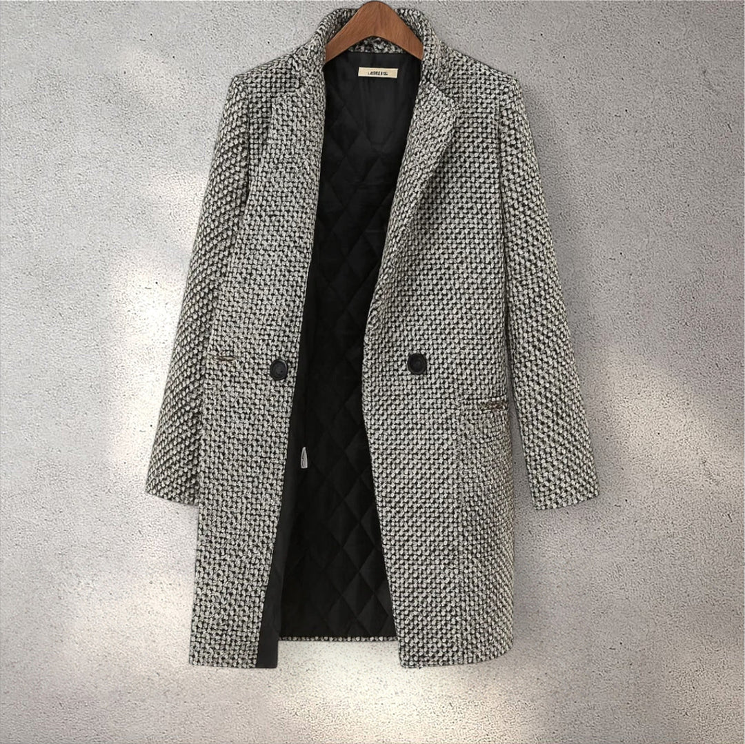 ELVINA | Elegants vilnas mētelis