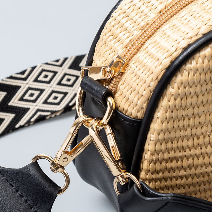 Aurel | Straw Crossbody Bag
