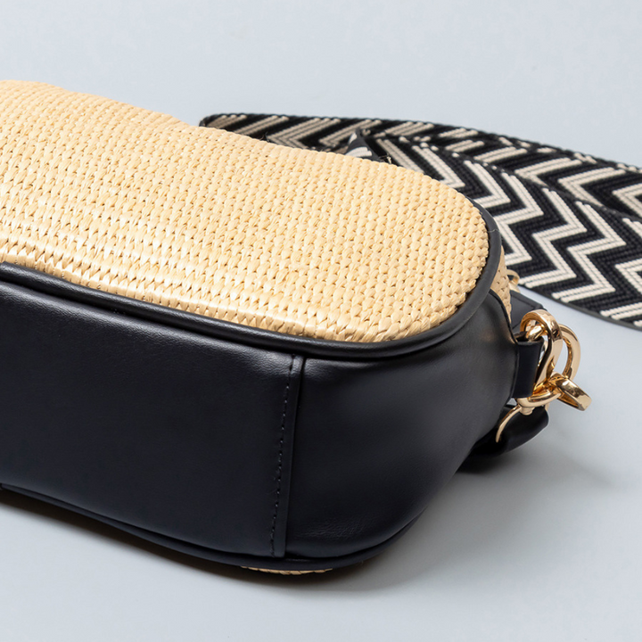 Aurel | Straw Crossbody Bag