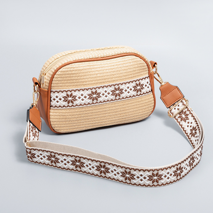 Aurel | Straw Crossbody Bag