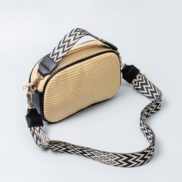 Aurel | Straw Crossbody Bag