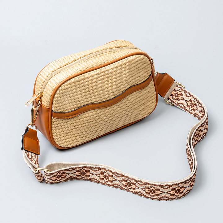 Aurel | Straw Crossbody Bag