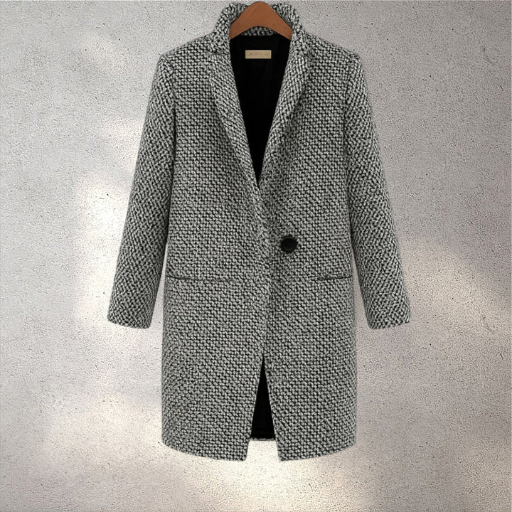 ELVINA | Elegants vilnas mētelis