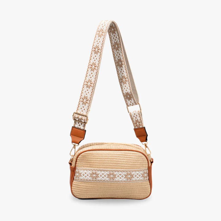 Aurel | Straw Crossbody Bag